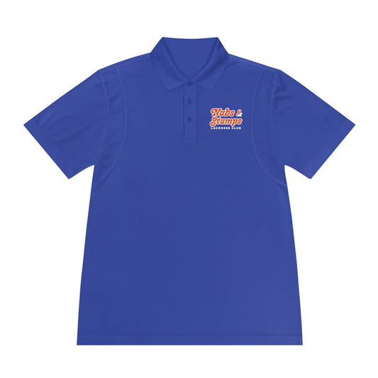 Nubs & Stumps Lacrosse Club Athletic Polo Signature Lacrosse