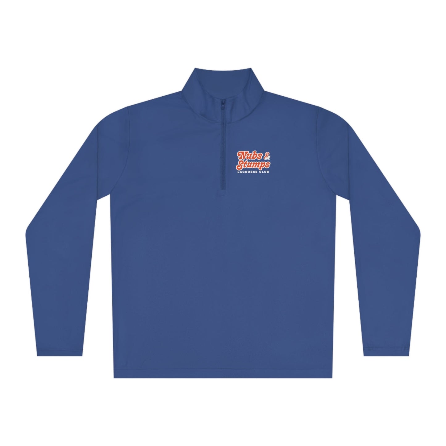 Nubs & Stumps Lacrosse Club Adult Quarter-Zip Pullover Signature Lacrosse