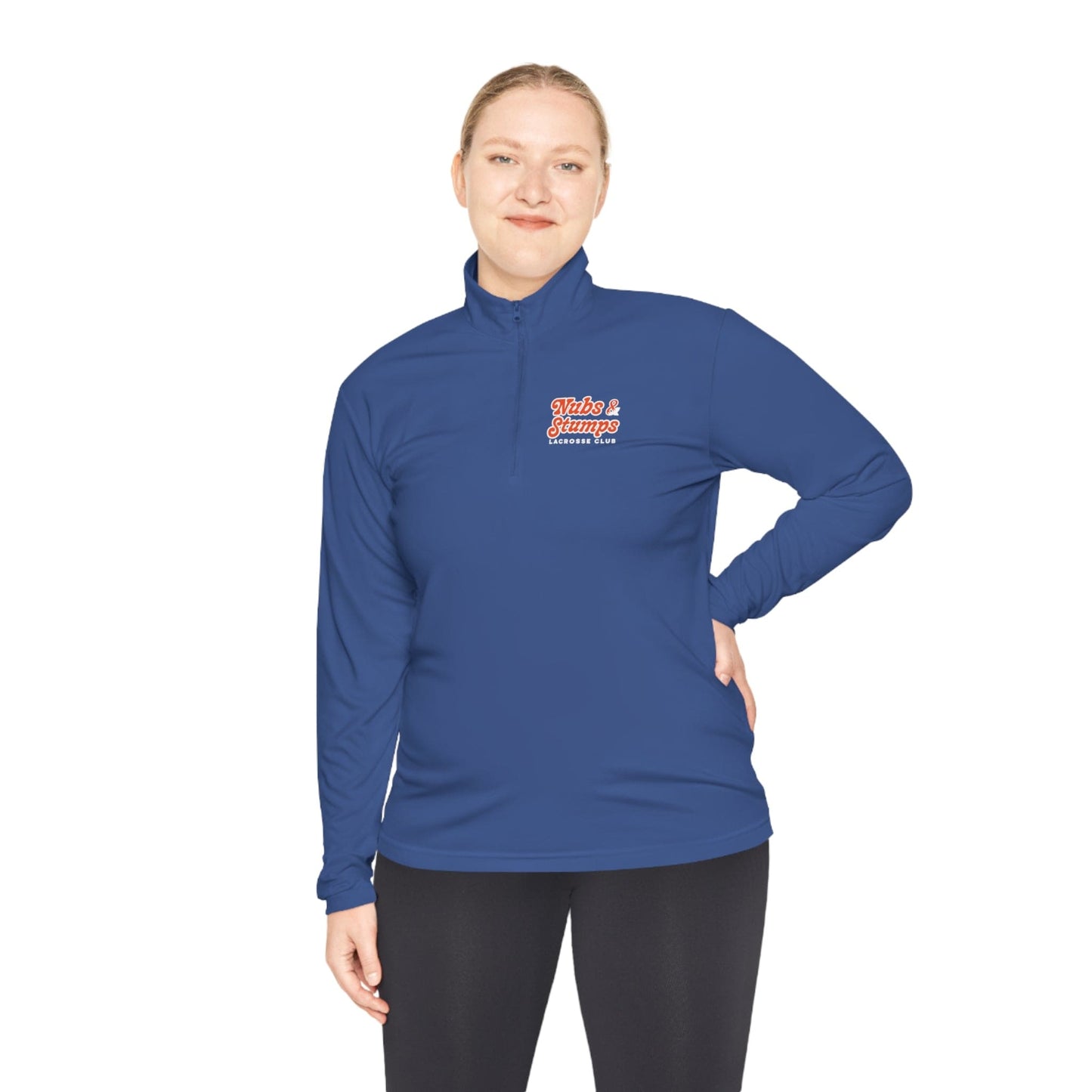 Nubs & Stumps Lacrosse Club Quarter-Zip Pullover Signature Lacrosse