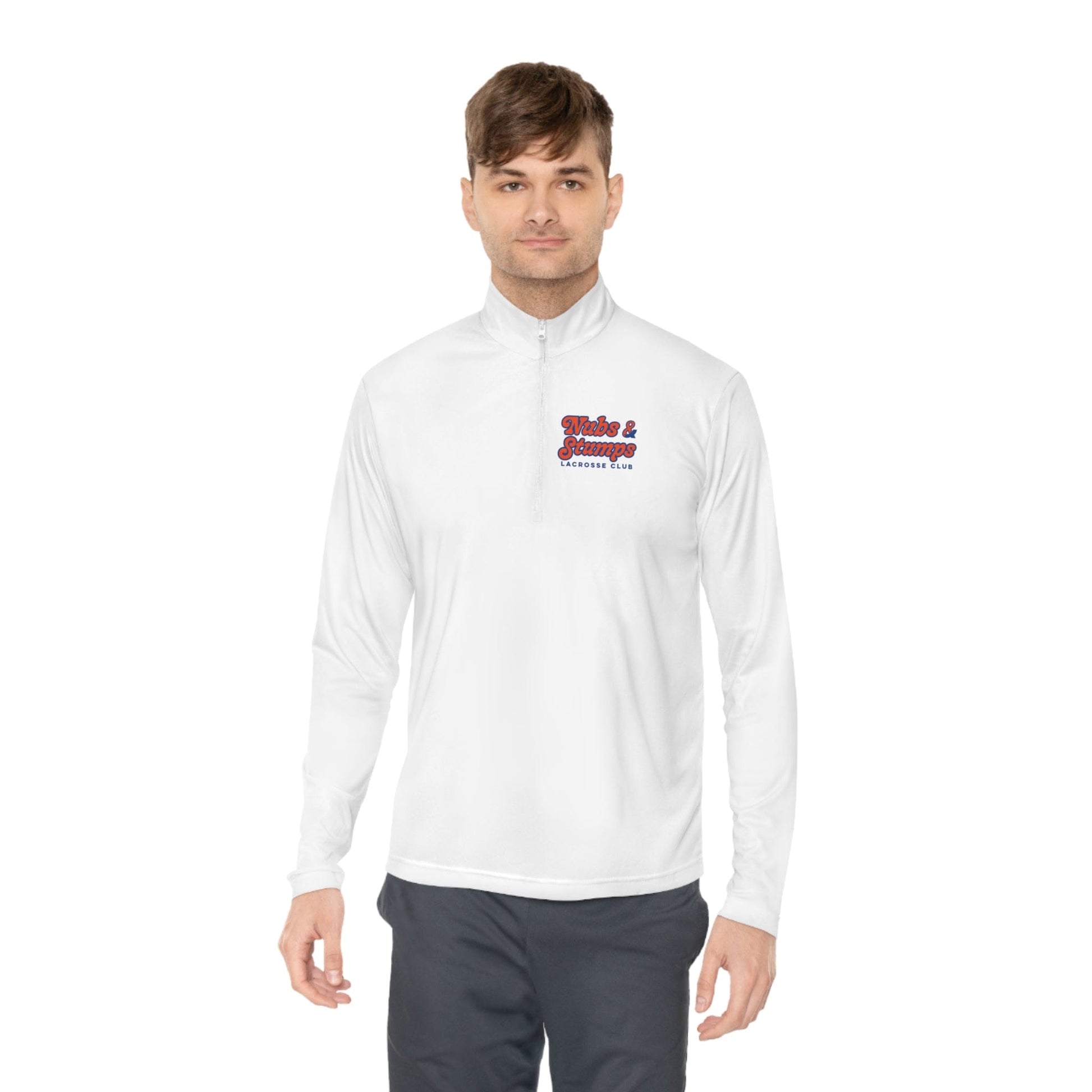 Nubs & Stumps Lacrosse Club Quarter-Zip Pullover Signature Lacrosse