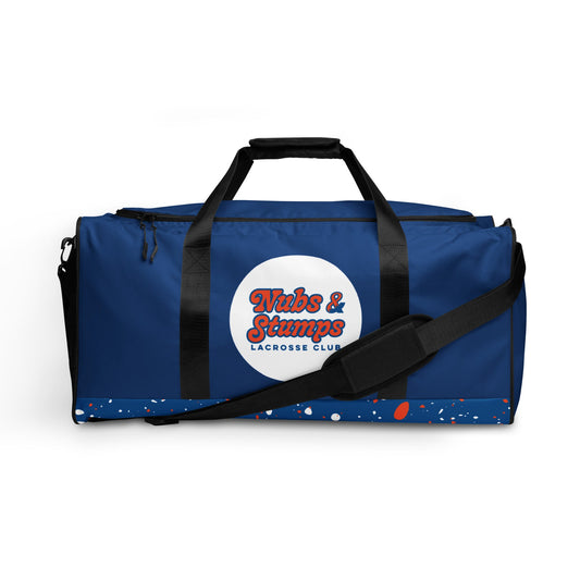 Nubs & Stumps Lacrosse Club Sideline Duffle Bag Signature Lacrosse