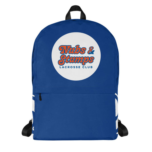 Nubs & Stumps Lacrosse Club Travel Backpack Signature Lacrosse