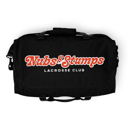 Nubs & Stumps Lacrosse Sublimated Sideline Duffel Bag Signature Lacrosse