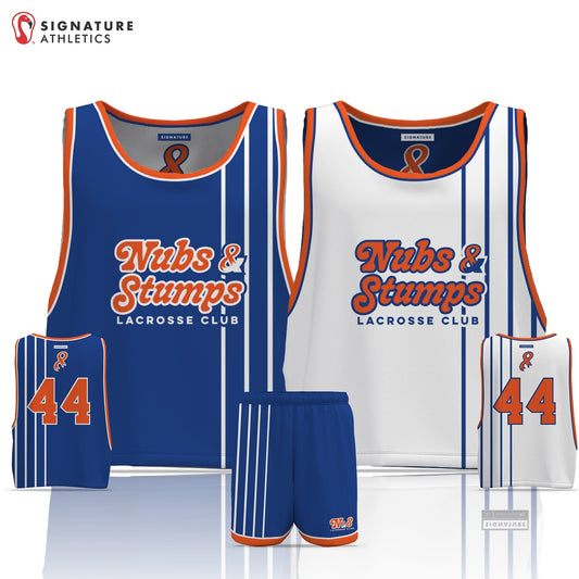 Nubs & Stumps Men's 2 Piece Player Game Package Signature Lacrosse