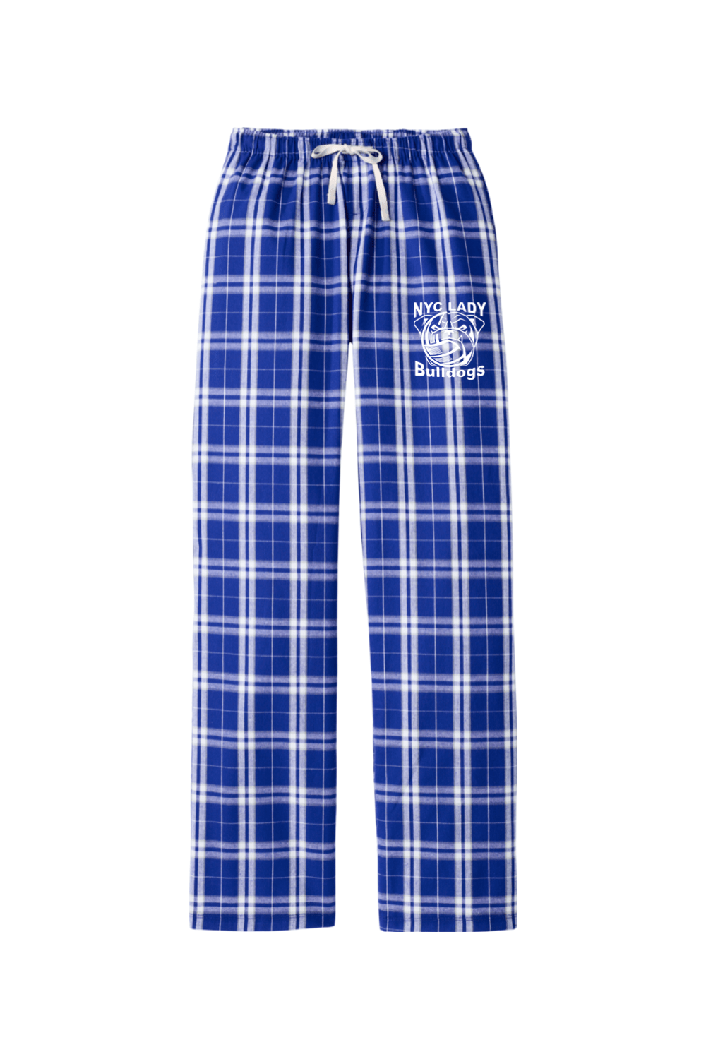 NYCLB Adult Women's Flannel Plaid Pants Signature Lacrosse