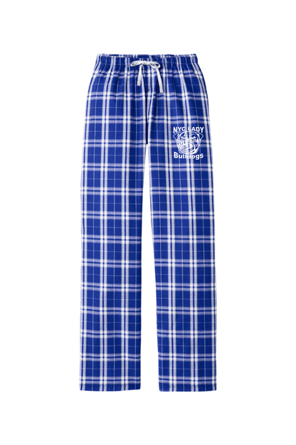 NYCLB Adult Women's Flannel Plaid Pants Signature Lacrosse