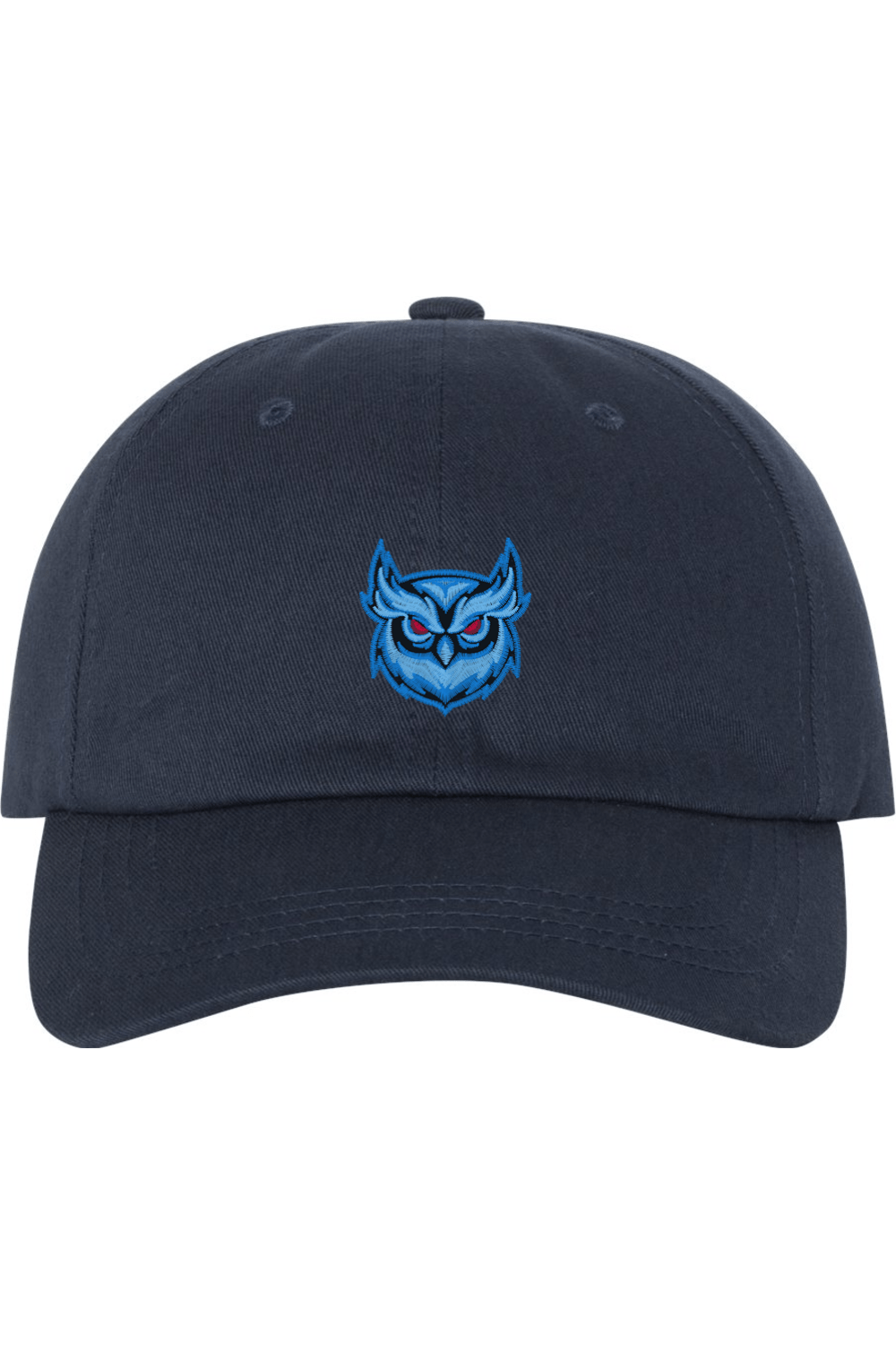 Oak City Owls Lacarosse Embroidered Dad Hat Signature Lacrosse