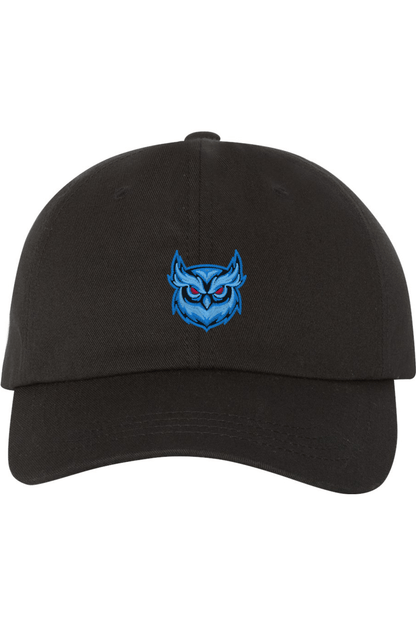 Oak City Owls Lacarosse Embroidered Dad Hat Signature Lacrosse