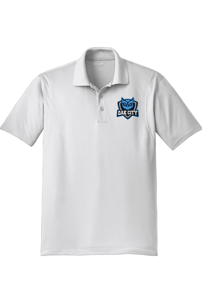 Oak City Owls Lacrosse Adult Embroidered Athletic Polo Signature Lacrosse