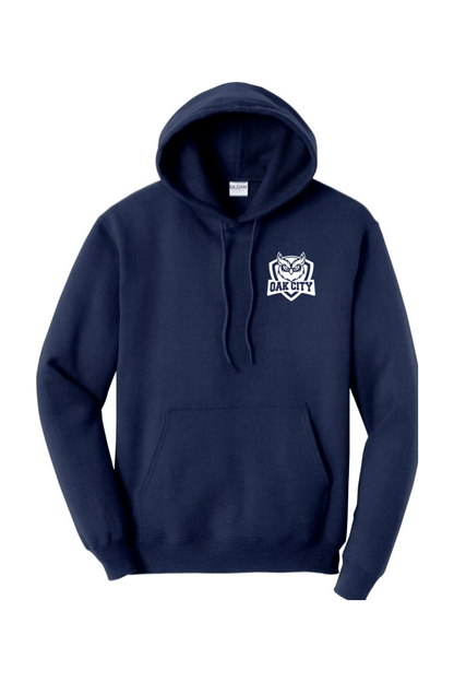Oak City Owls Lacrosse Adult Heavyweight Hoodie Signature Lacrosse