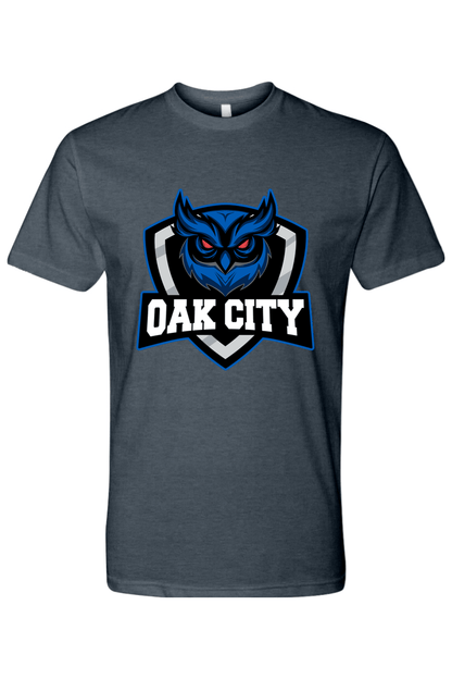 Oak City Owls Lacrosse Adult Men's T-Shirt Signature Lacrosse
