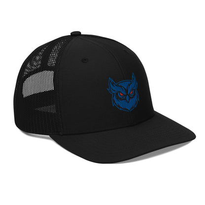 Oak City Owls Lacrosse Adult Richardson Trucker Hat Signature Lacrosse