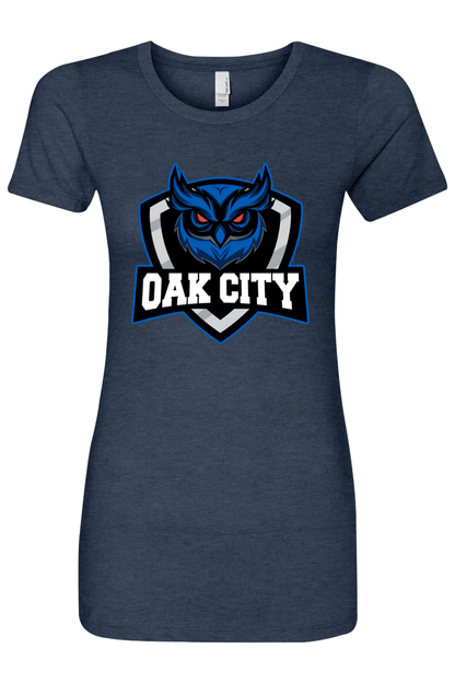 Oak City Owls Lacrosse Adult Women's T-Shirt Signature Lacrosse