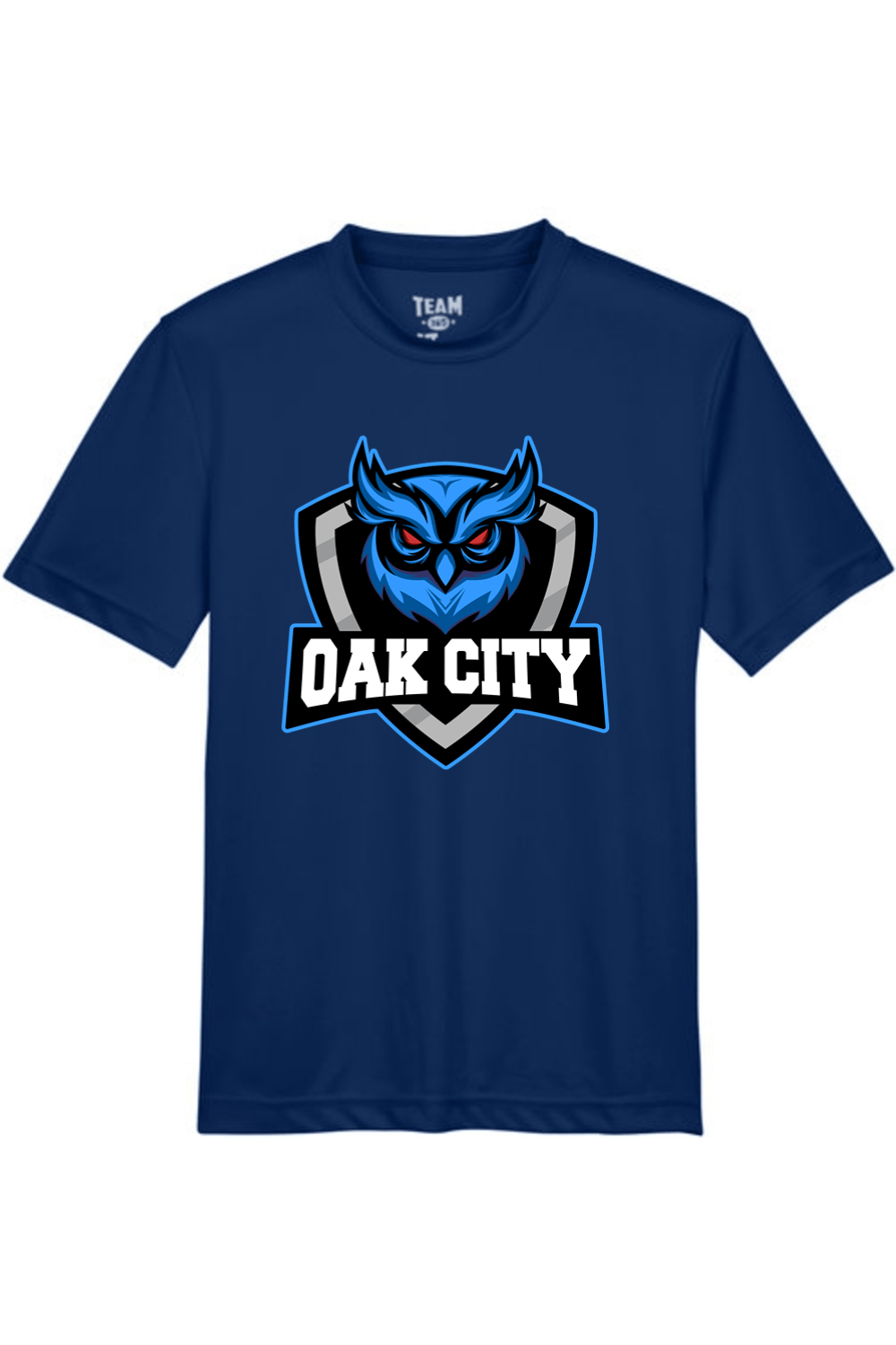 Oak City Owls Lacrosse Youth Athletic T-Shirt Signature Lacrosse