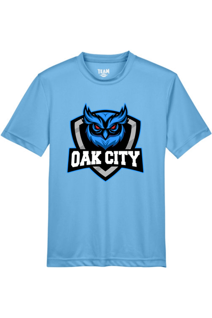 Oak City Owls Lacrosse Youth Athletic T-Shirt Signature Lacrosse