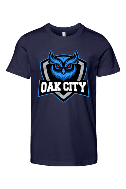 Oak City Owls Lacrosse Youth Lifestyle T-Shirt Signature Lacrosse