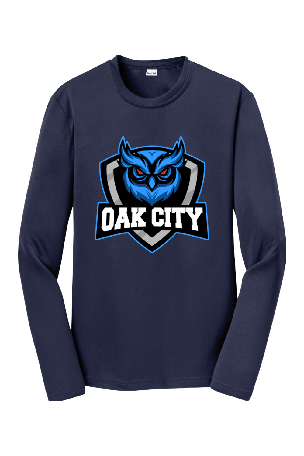 Oak City Owls Lacrosse Youth Long Sleeve T-Shirt Signature Lacrosse