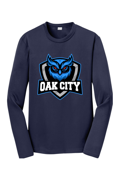 Oak City Owls Lacrosse Youth Long Sleeve T-Shirt Signature Lacrosse