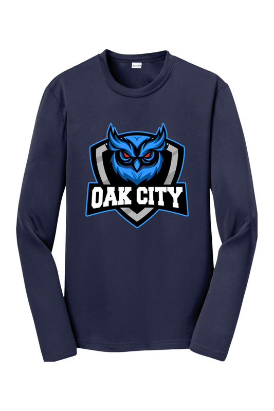 Oak City Owls Lacrosse Youth Long Sleeve T-Shirt Signature Lacrosse