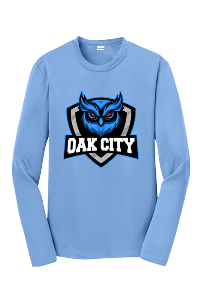 Oak City Owls Lacrosse Youth Long Sleeve T-Shirt Signature Lacrosse