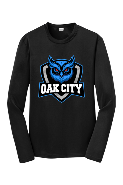Oak City Owls Lacrosse Youth Long Sleeve T-Shirt Signature Lacrosse