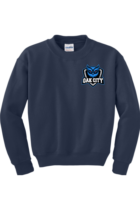 Oak City Owls Lacrosse Youth Sweatshirt Signature Lacrosse