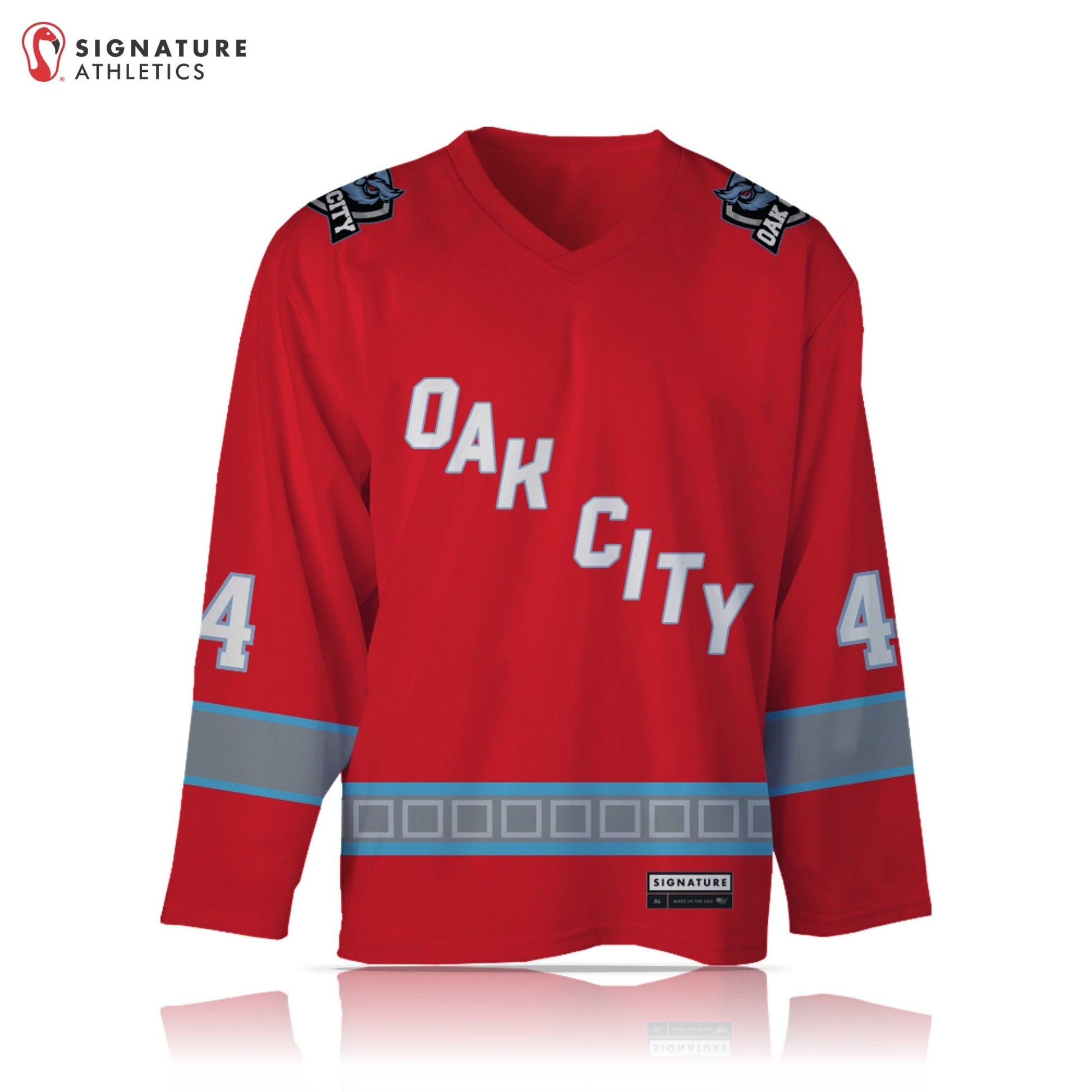 Oak City Owls Men's Player Box Jersey Signature Lacrosse
