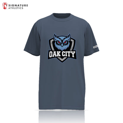 Oak City Owls Men's Short Sleeve Tech Tee Signature Lacrosse
