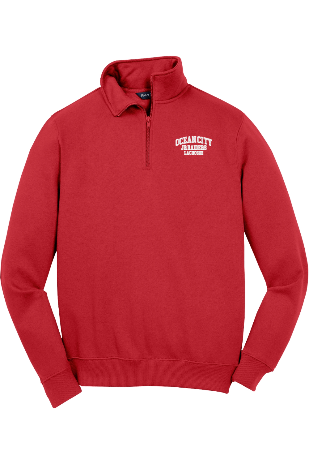 Ocean City Jr Raiders LC Adult Embroidered Quarter-Zip Pullover Signature Lacrosse
