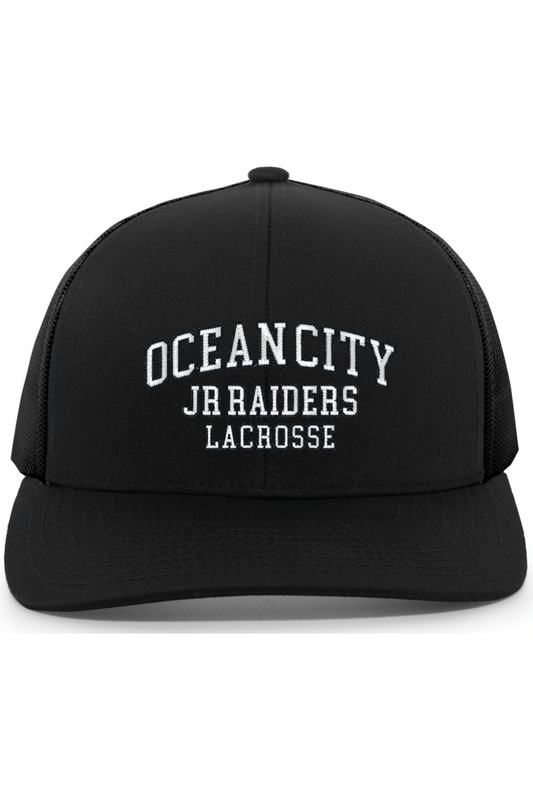 Ocean City Jr Raiders LC Embroidered Trucker Hat Signature Lacrosse
