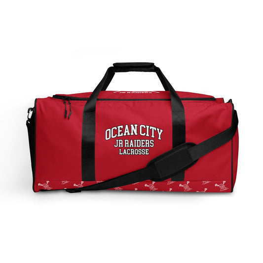 Ocean City Jr Raiders Sublimated Sideline Duffel Bag Signature Lacrosse