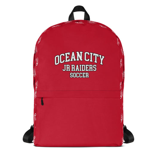 Ocean City Jr Raiders Sublimated Travel Backpack Signature Lacrosse