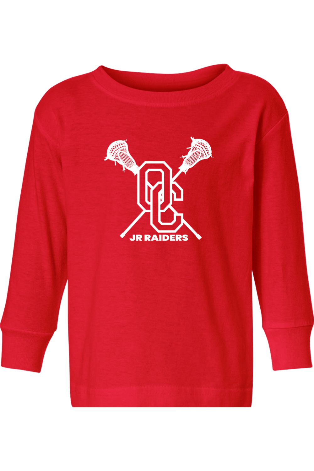 Ocean City Raiders LC Toddler Long Sleeve T-Shirt Signature Lacrosse
