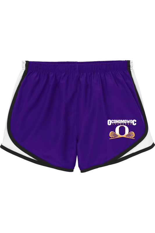 Oconomowoc Lacrosse Adult Athletic Women's Shorts Signature Lacrosse
