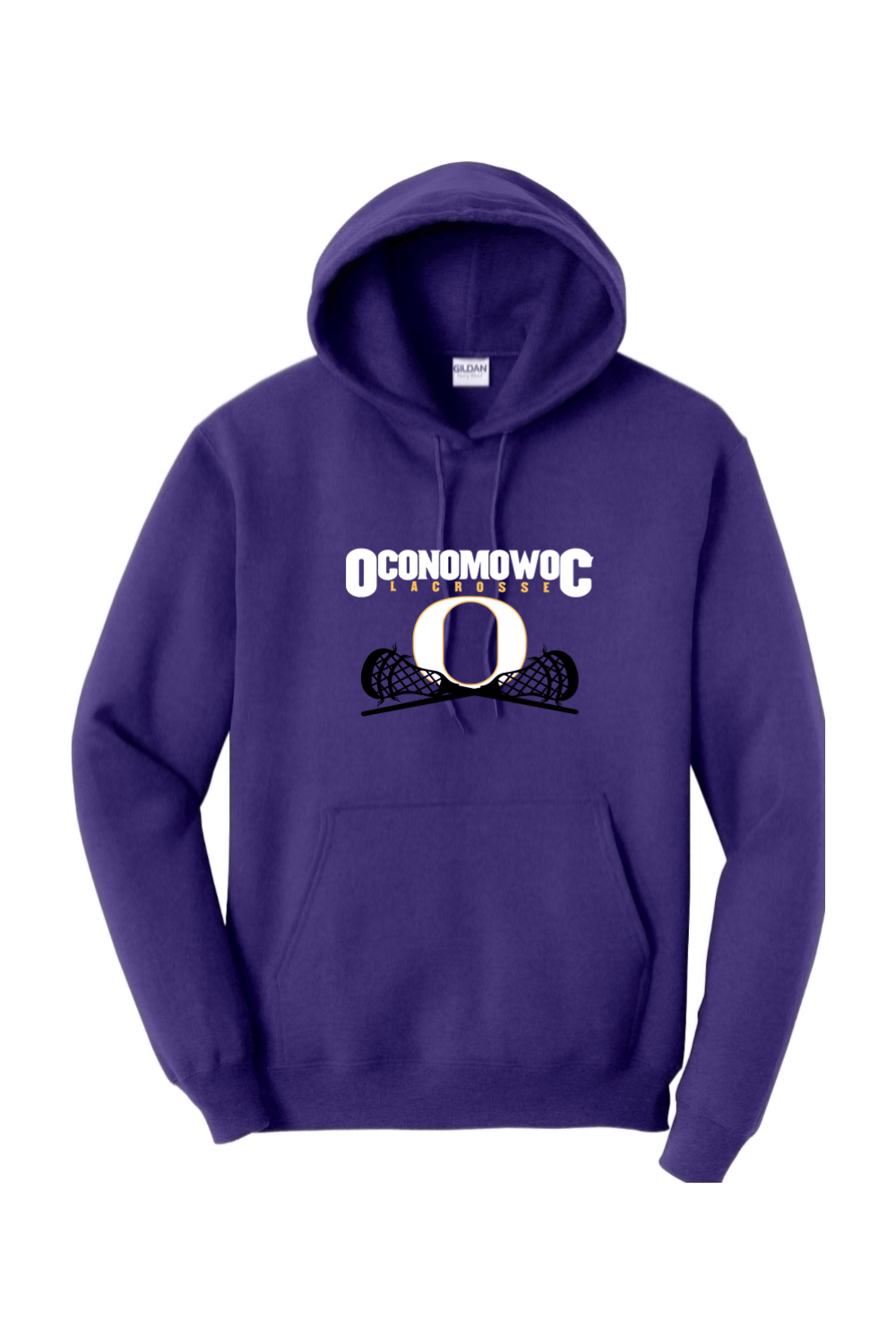 Oconomowoc Lacrosse Adult Heavyweight Hoodie Signature Lacrosse