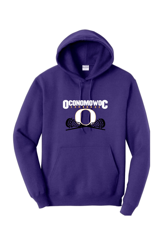 Oconomowoc Lacrosse Adult Heavyweight Hoodie Signature Lacrosse