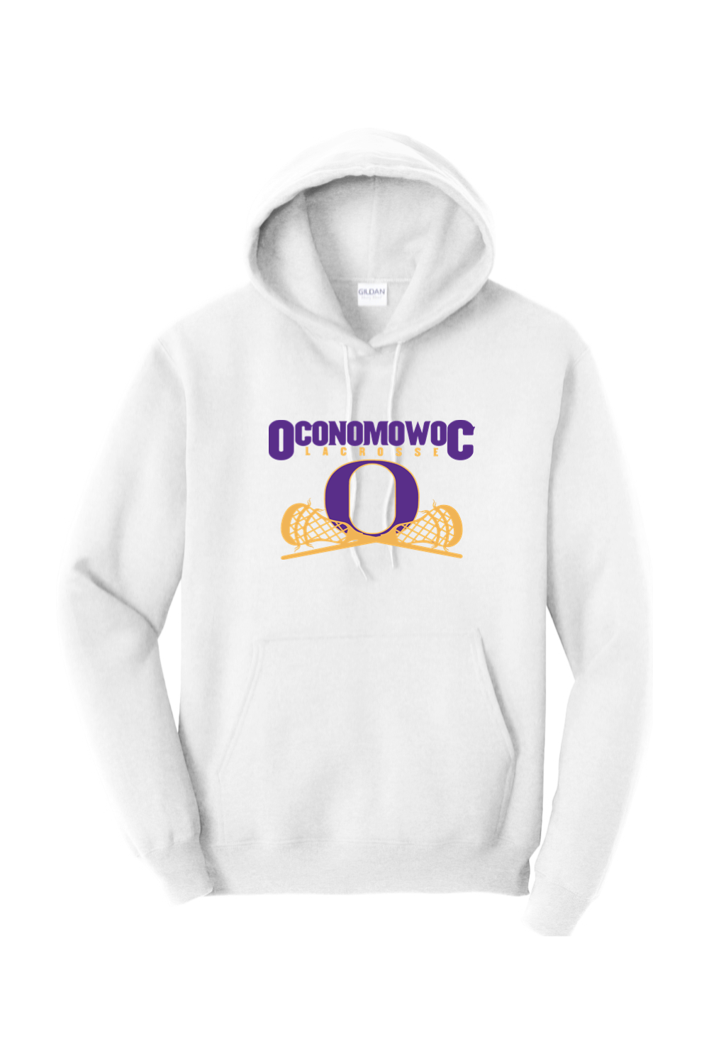 Oconomowoc Lacrosse Adult Heavyweight Hoodie Signature Lacrosse