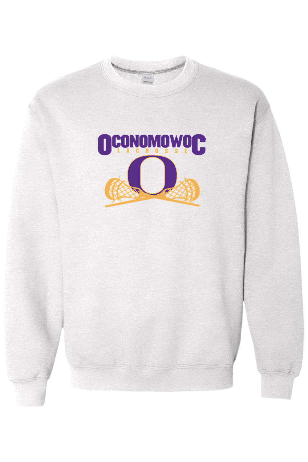 Oconomowoc Lacrosse Adult Heavyweight Sweatshirt Signature Lacrosse