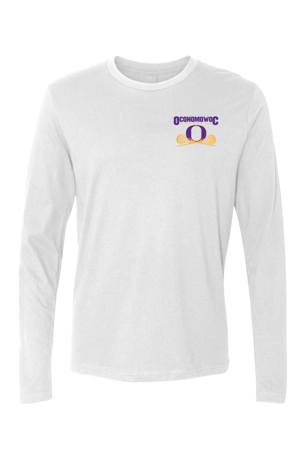 Oconomowoc Lacrosse Adult Long Sleeve T-Shirt Signature Lacrosse