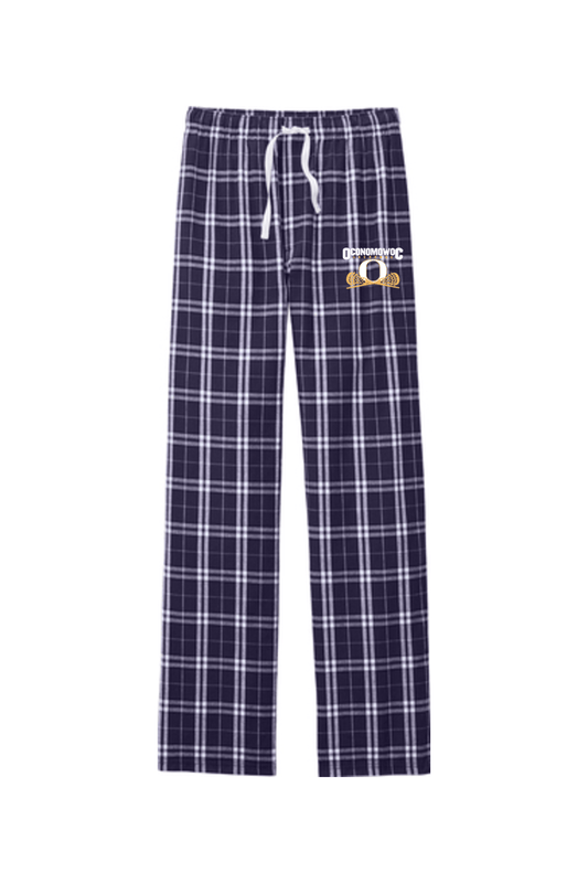 Oconomowoc Lacrosse Adult Men's Flannel Plaid Pants Signature Lacrosse