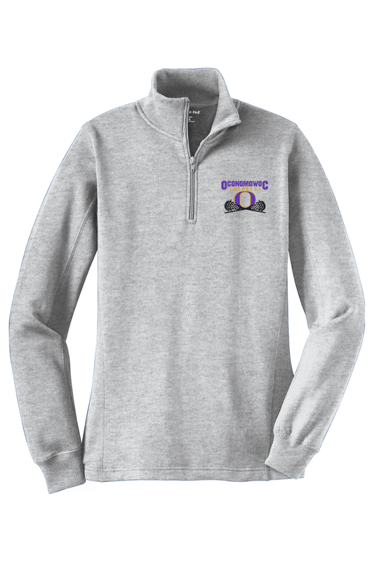 Oconomowoc Lacrosse Adult Women's Embroidered Quarter-Zip Pullover Signature Lacrosse
