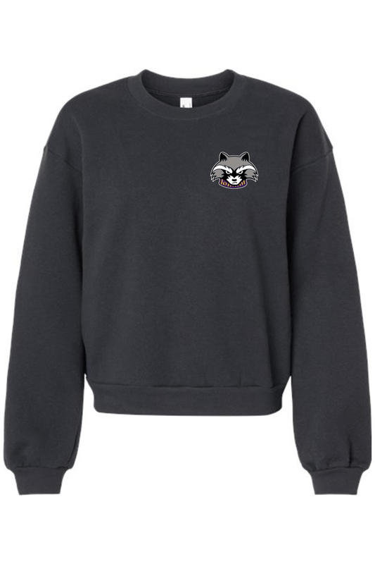 Oconomowoc Lacrosse American Apparel ReFlex Women's Fleece Crewneck Sweatshirt Signature Lacrosse