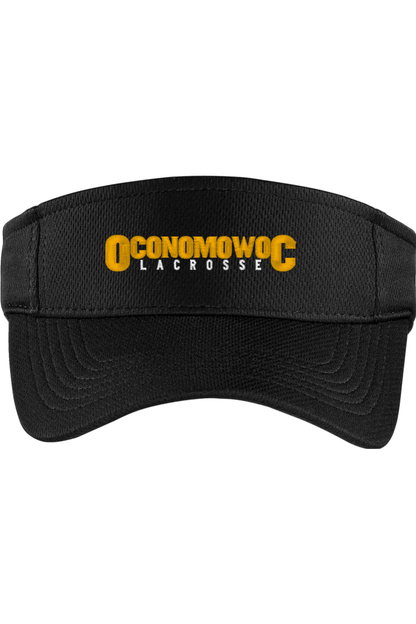 Oconomowoc Lacrosse Embroidered Visor Signature Lacrosse