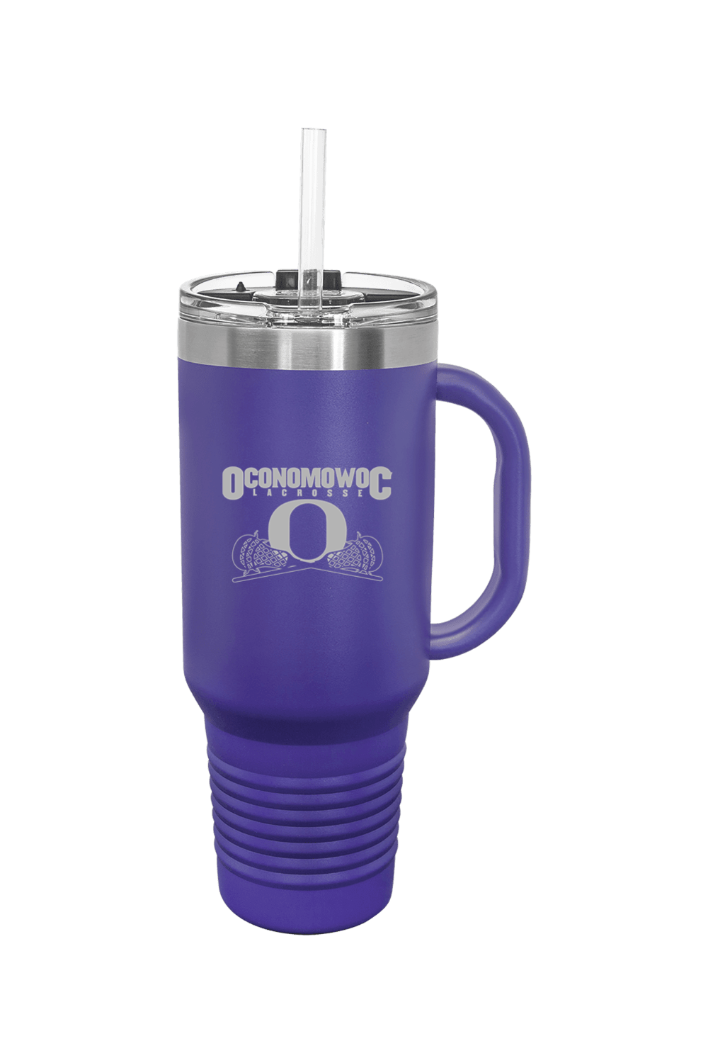 Oconomowoc Lacrosse Insulated Travel Mug Signature Lacrosse