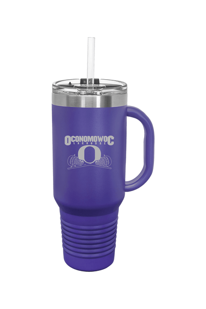 Oconomowoc Lacrosse Insulated Travel Mug Signature Lacrosse