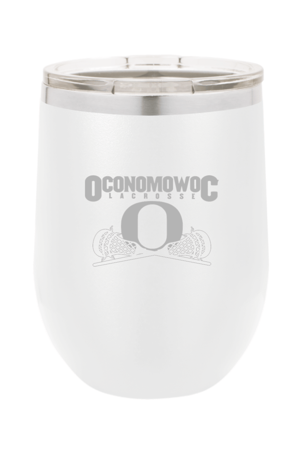 Oconomowoc Lacrosse Insulated Wine Tumbler Signature Lacrosse