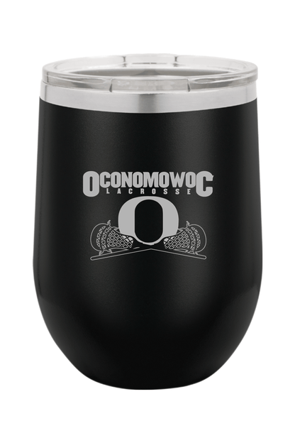 Oconomowoc Lacrosse Insulated Wine Tumbler Signature Lacrosse