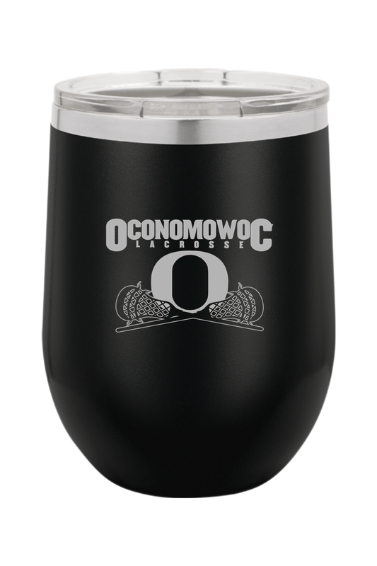 Oconomowoc Lacrosse Insulated Wine Tumbler Signature Lacrosse