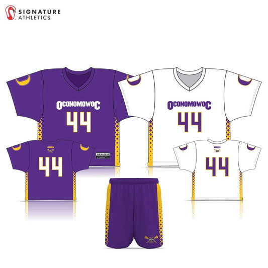 Oconomowoc Lacrosse Men's 3 Piece Player Package: Oconomowoc Lacrosse Signature Lacrosse