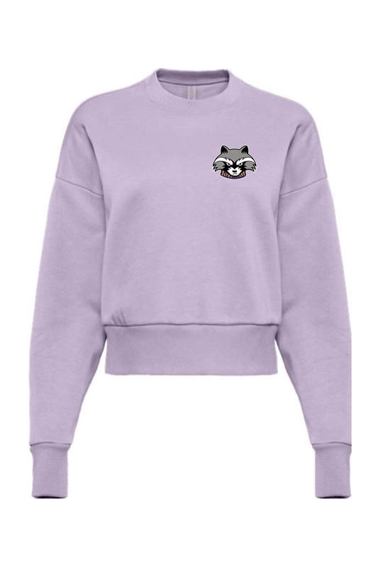 Oconomowoc Lacrosse Next Level Women's Heavyweight Crewneck Sweatshirt Signature Lacrosse